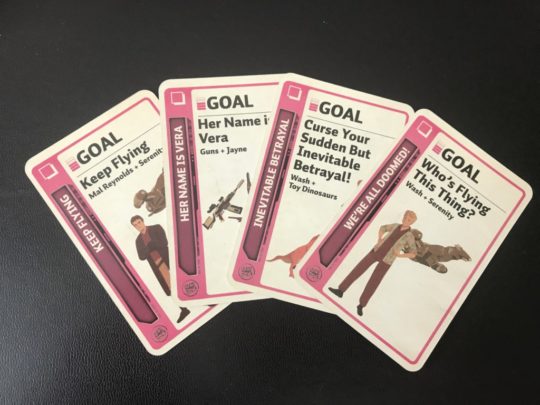 Firefly Fluxx Goal Cards
