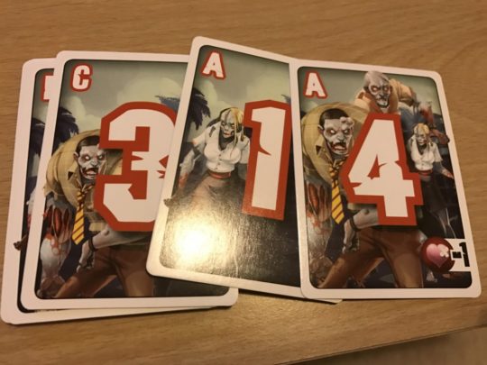 Zombie 15' Zombie Cards