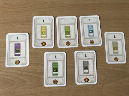 The Castles of Burgundy: The Card Game Triple Bonus