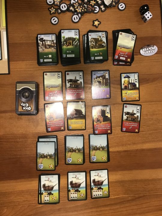Dice City Available Cards