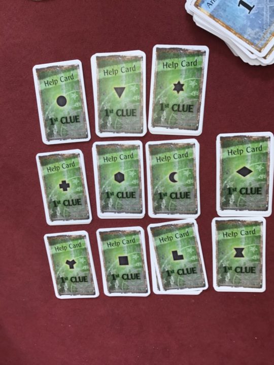 Clue Cards