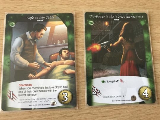 Legendary Encounters: Firefly Combo Cards