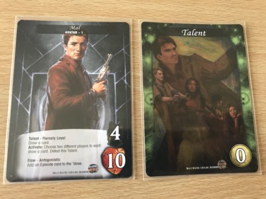 Legendary Encounters: Firefly Mal Reynolds Talent Card