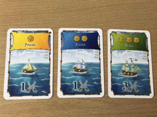 Port Royal Ship Cards
