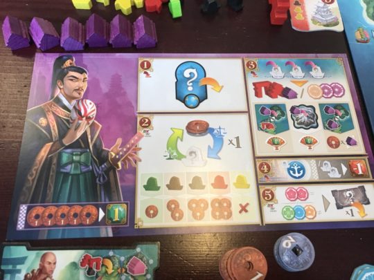 Yamatai Player Board