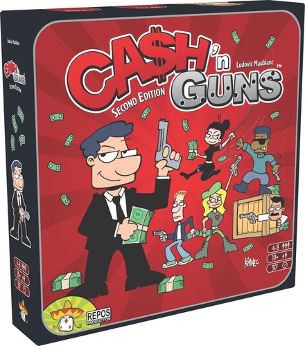 Cash 'n Guns (Second Edition) How to Play & Review