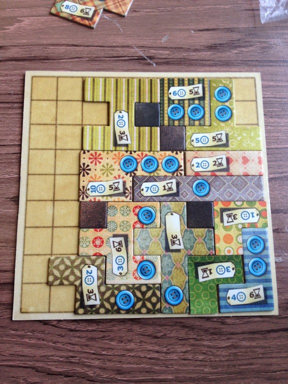 Patchwork Board Game First Impressions Jesta ThaRogue
