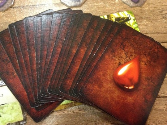 Mage Knight Board Game Damage Cards