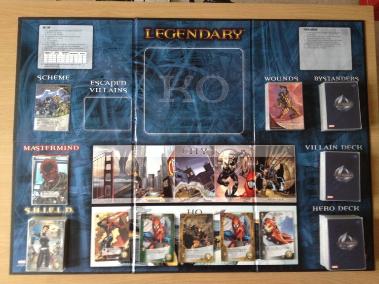 Legendary A Marvel Deck Building Game & Villains How to Play & Review