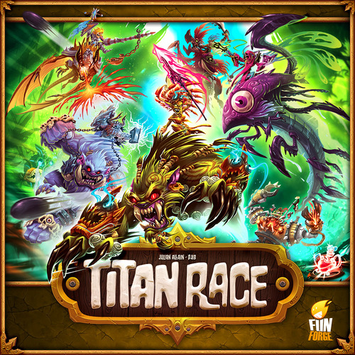 Titan Race Board Game First Impressions