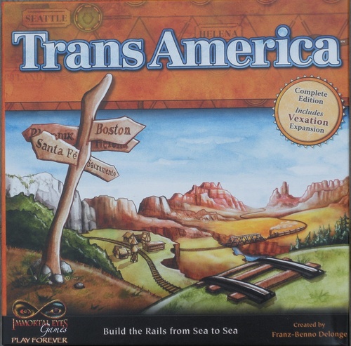 TransAmerica Board Game First Impressions