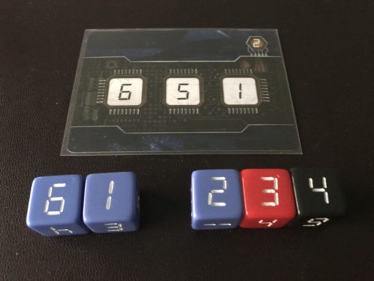 FUSE Acceptable Dice Placement Example
