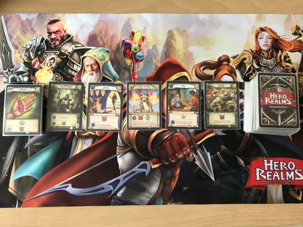 Hero Realms Setup
