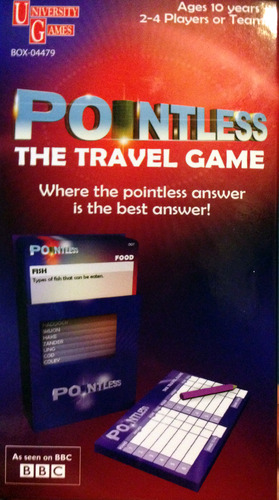 Pointless: The Travel Game First Impressions