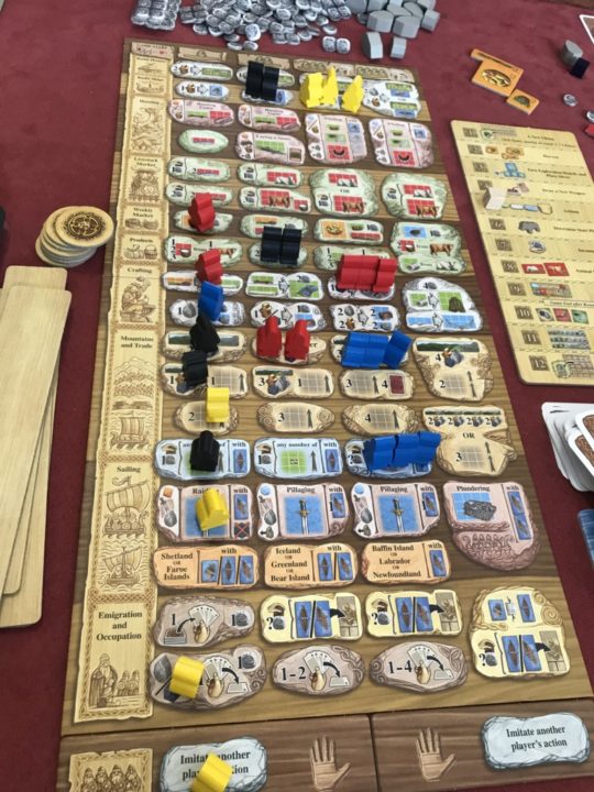 A Feast for Odin Action Board