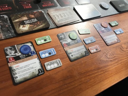 This War of Mine: The Board Game Player Cards