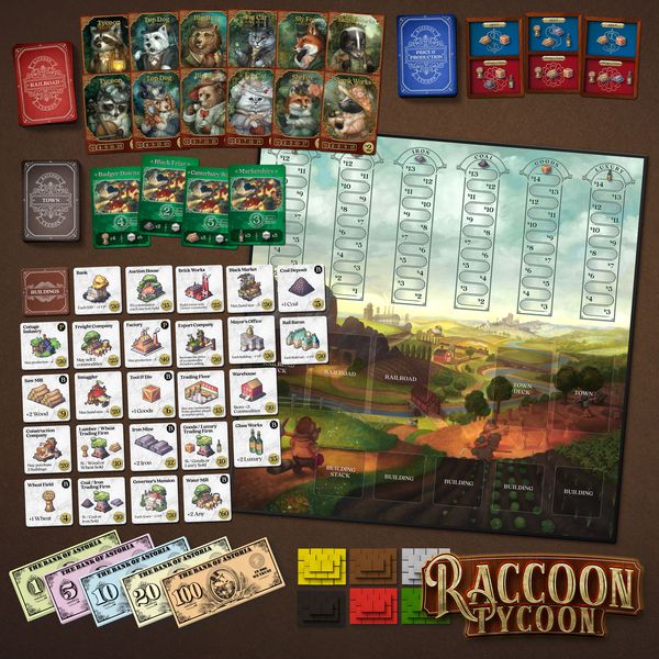 Raccoon Tycoon Components
