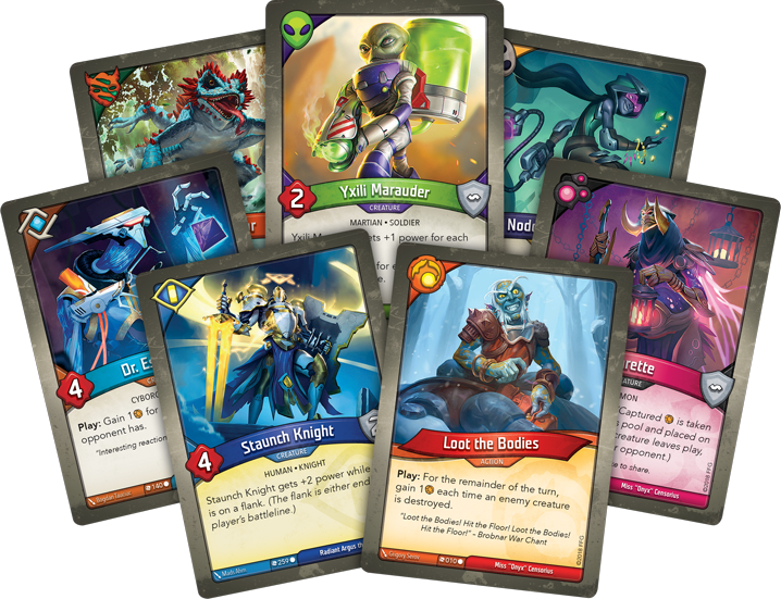 Keyforge cards