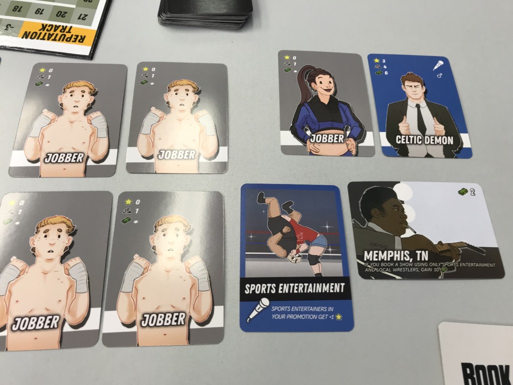 Book It! The Pro Wrestling Promotion Card Game First Impressions