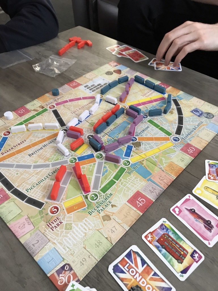 Ticket to Ride London Game Play