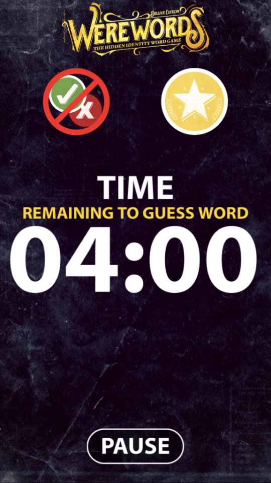 Werewords App Screenshot
