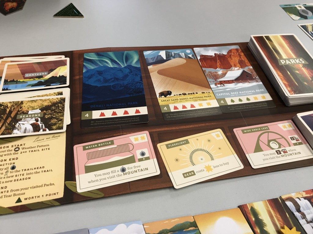 PARKS Board Game Main Board
