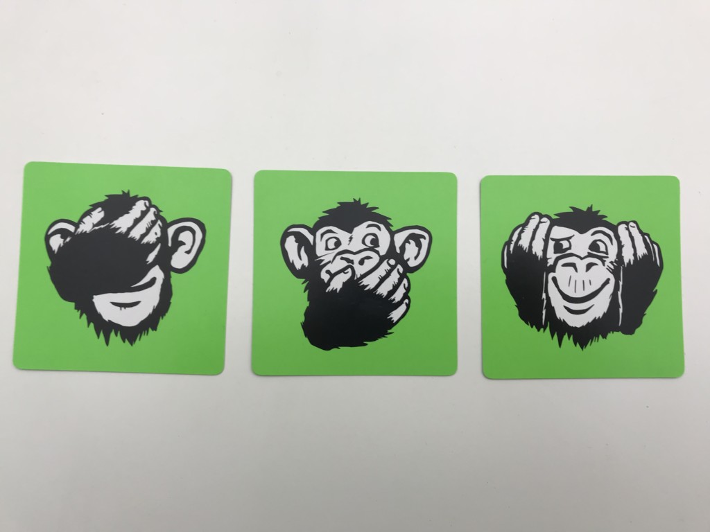 TEAM3 see no evil, hear no evil and speak no evil Cards
