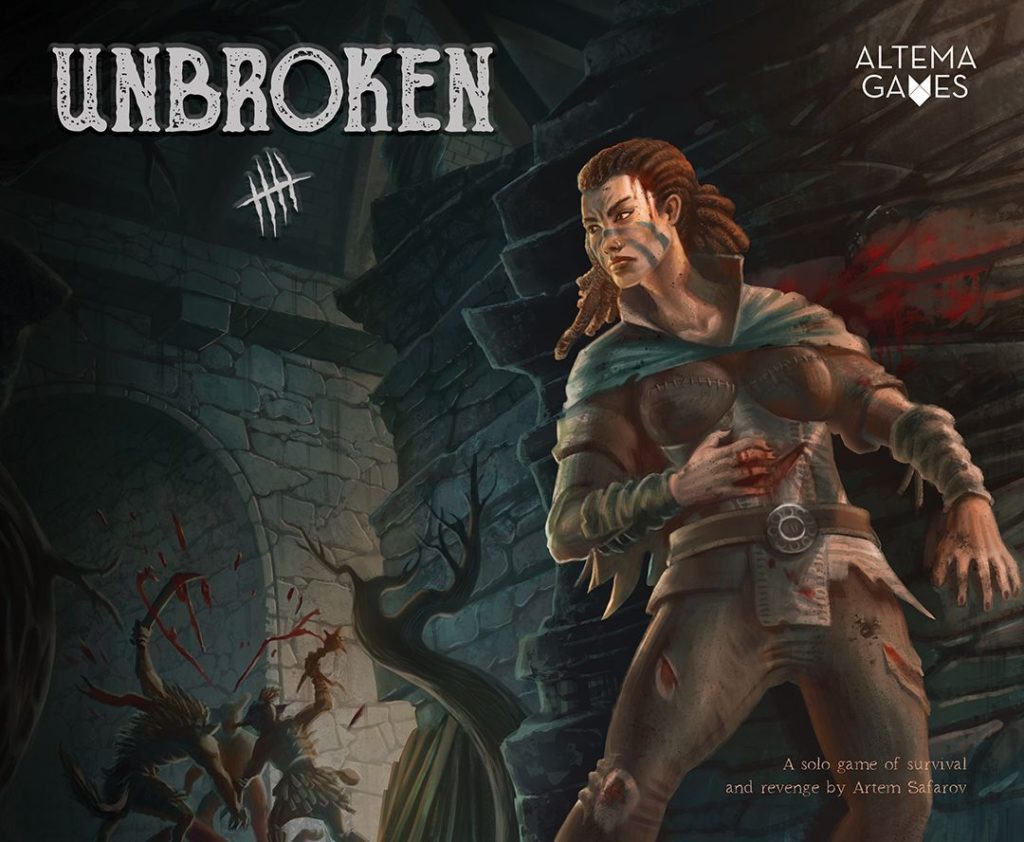 Unbroken Board Game Solo Playthrough
