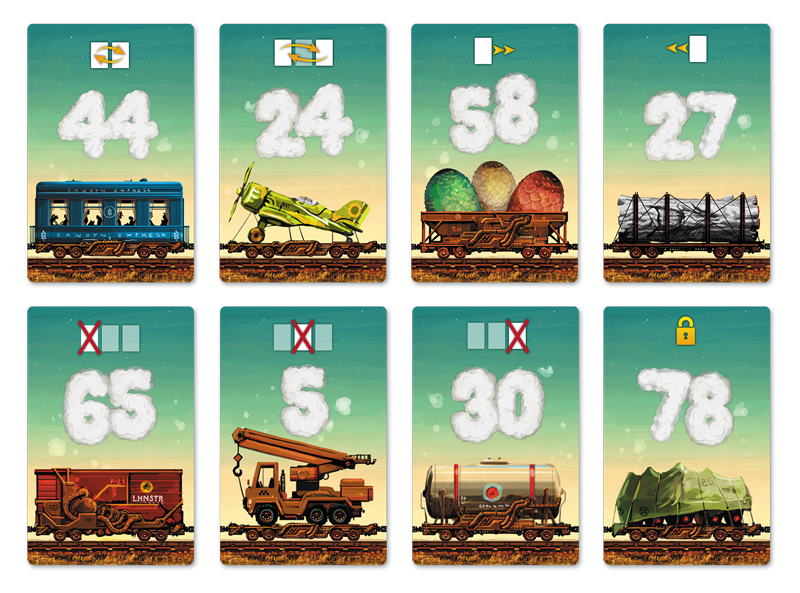 Game of Trains Cards