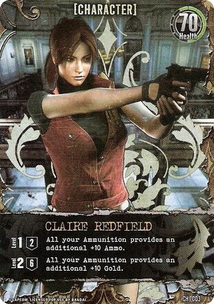 Resident Evil Deck Building Game Claire Redfield