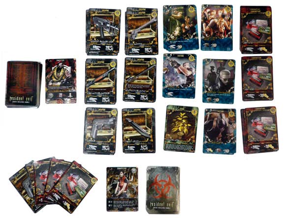 Resident Evil Deck Building Game Resource Area
