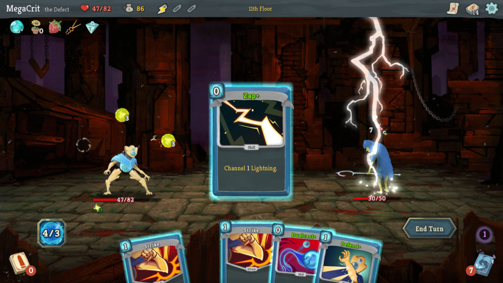 Slay the Spire Zap Card