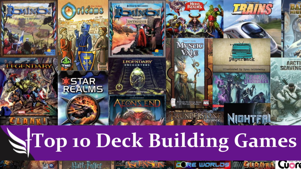 What Deck-Building Games | Top 10 - Jesta ThaRogue