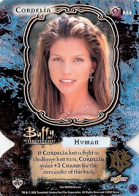 Buffy the Vampire Slayer CCG Cordelia Essence Card