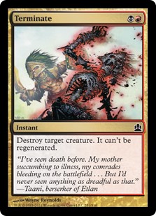 Magic the Gathering Terminate