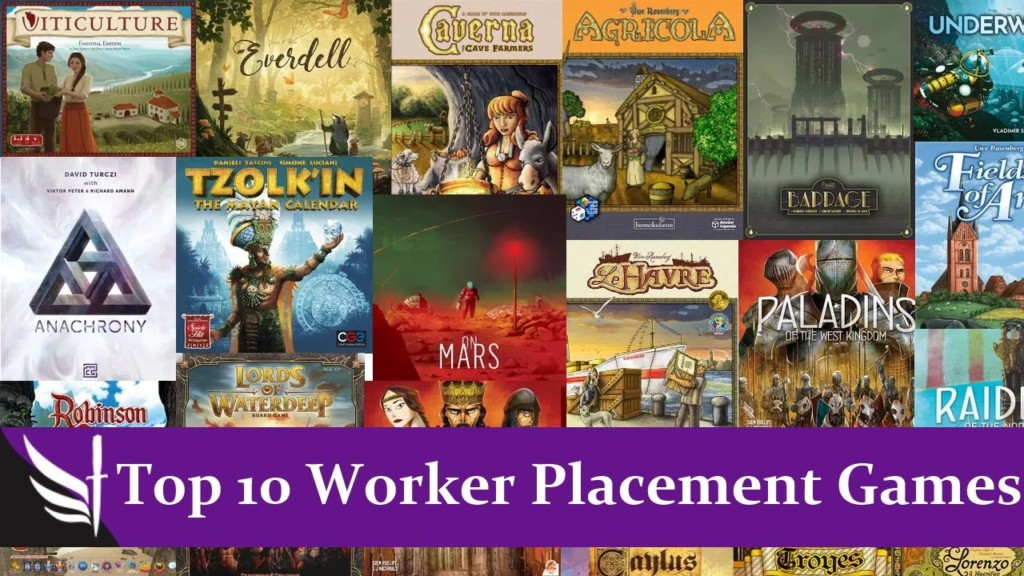 Top 10 Worker Placement games
