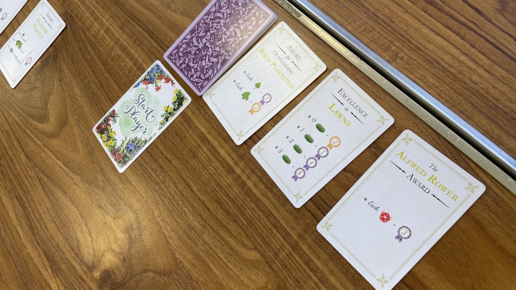 Village Green Award Cards Row