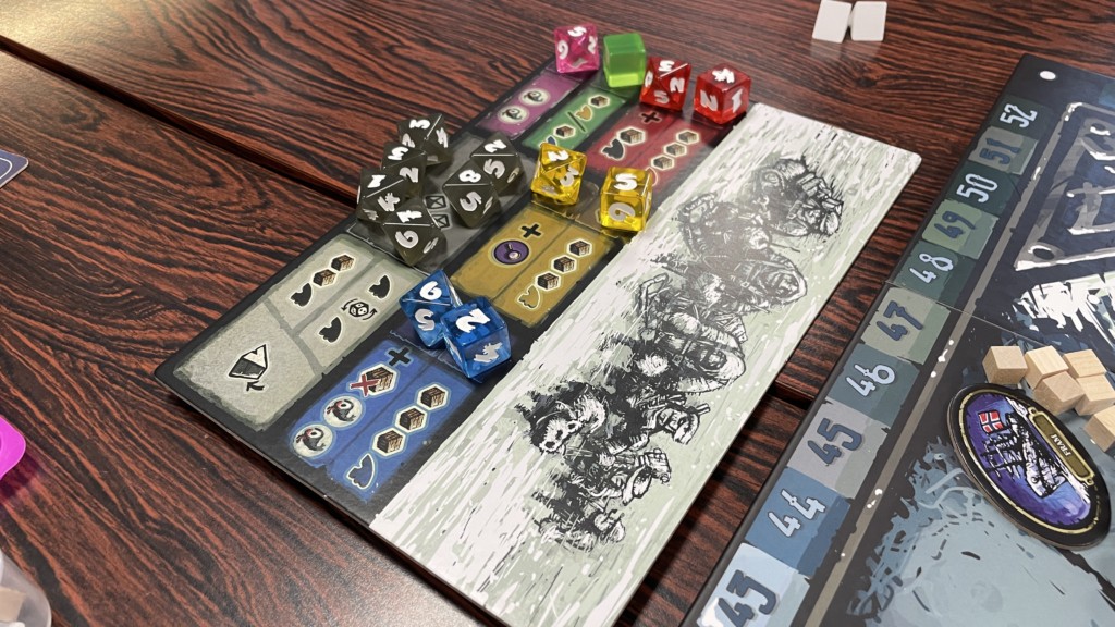 Snowblind Race to the Pole Dice