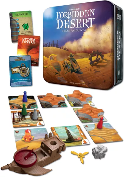 Forbidden Desert Components