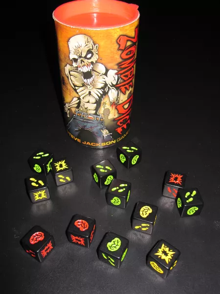 Zombie Dice Components