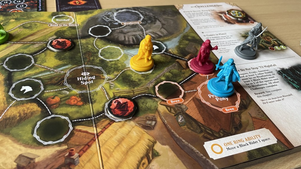 The Lord of the Rings: Adventure Book Game Board
