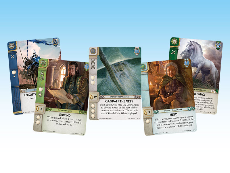War of the Ring Card Game Cards