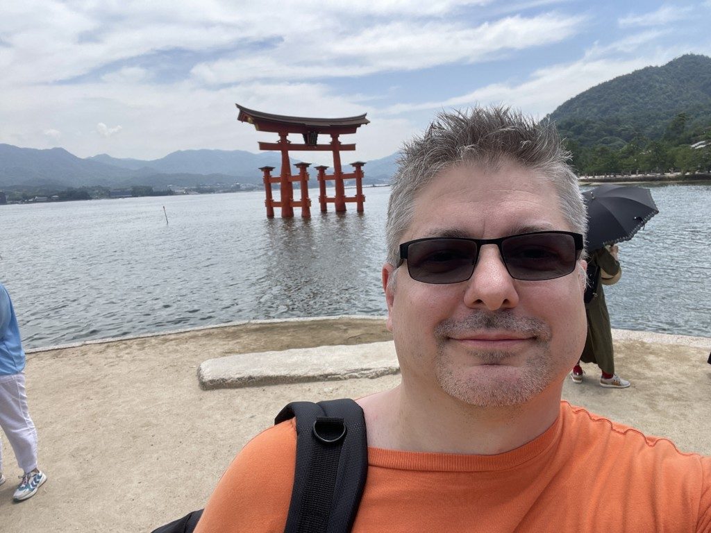 Me at Itsukushima Shrine