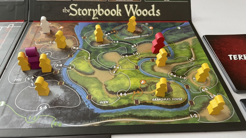 Final Girl The Storybook Woods Location Board