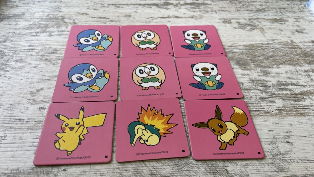 Nine Tiles Pokémon Dokoda Tiles