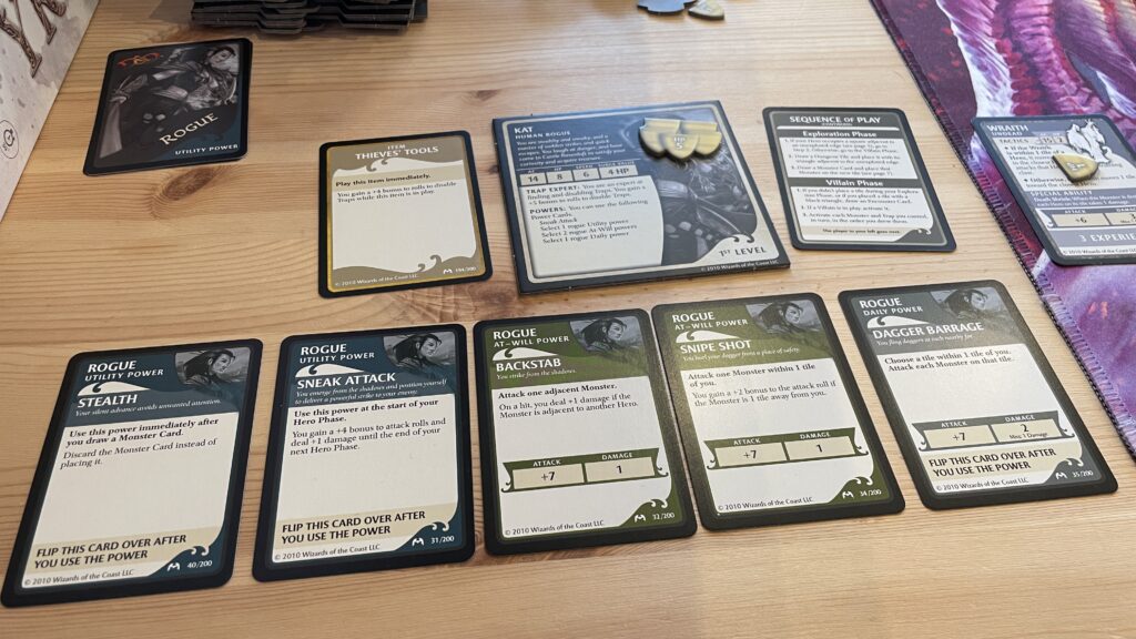 Dungeons & Dragons Castle Ravenloft  Board Game Cards