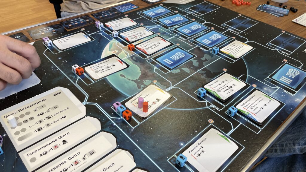 Beyond the Sun Main Board.