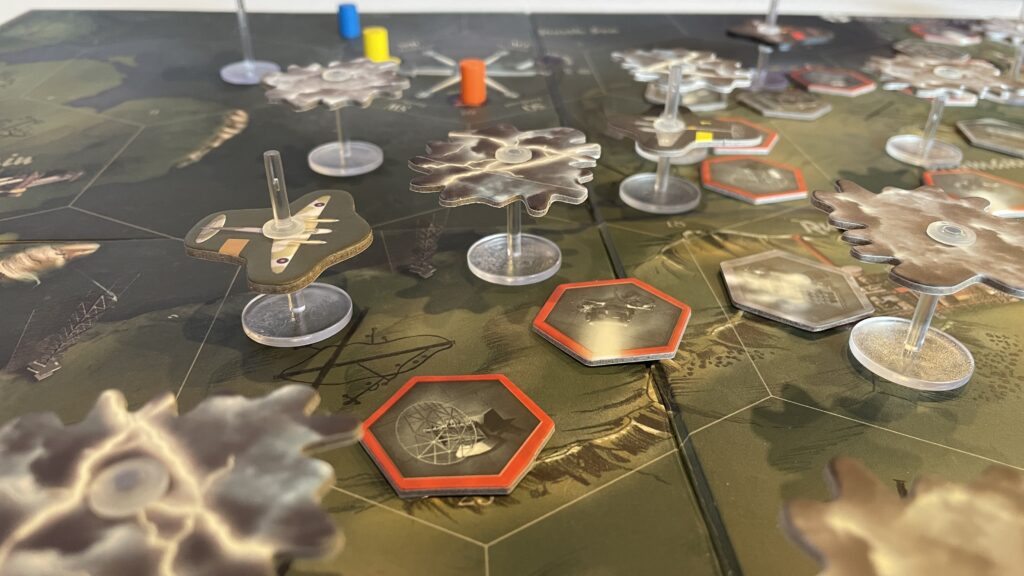 Duel in the Dark Board Close Up