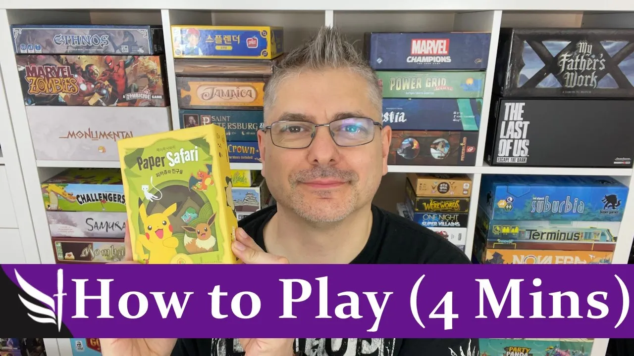 How to play Paper Safari (Pikachu & Friends)