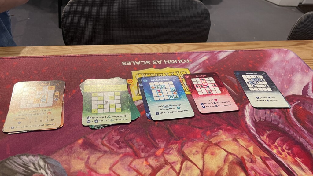 Wispwood Scoring Cards